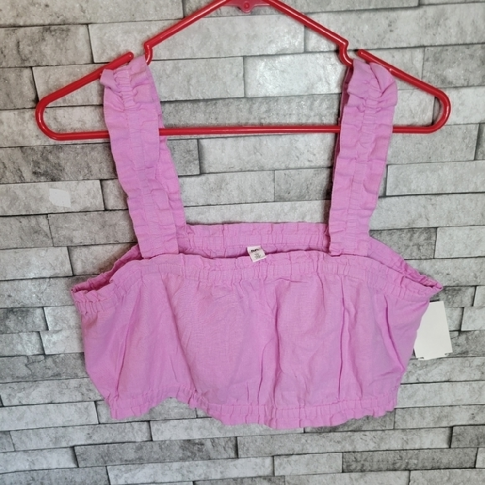 BP. NWT Pink Crop Tank Top Size Large‎